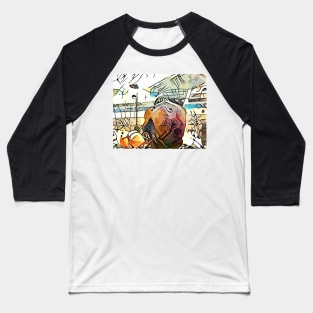 Kandinsky meets Cartagena, motif 1 Baseball T-Shirt